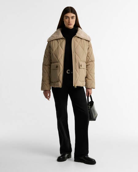 Piumino Eva Lt Trench/Birchwood Dress
