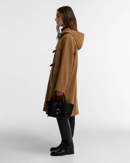 Melody Wool Duffle Coat Beige/Birchwood Dress