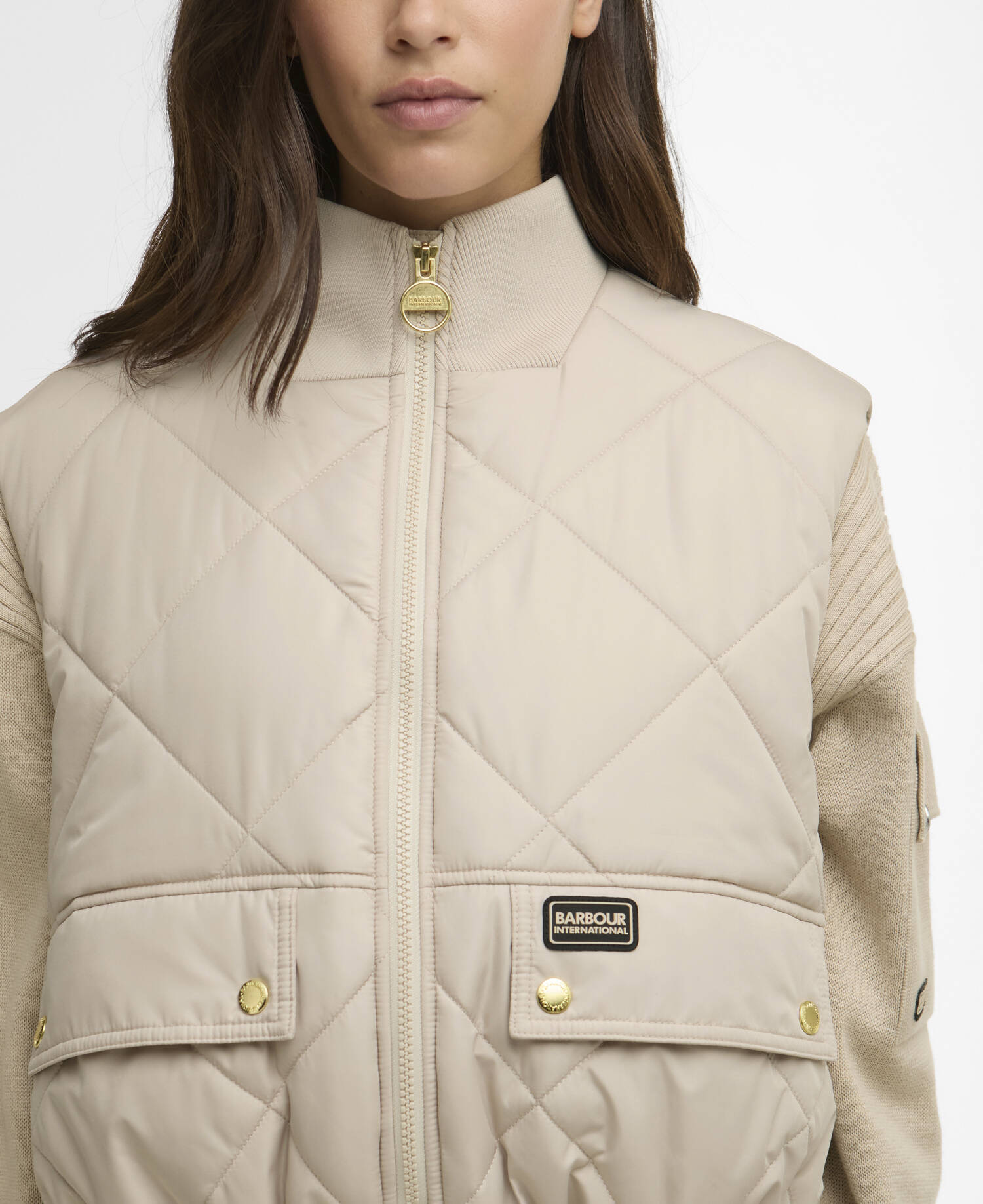Nia Gilet Cement image number 3