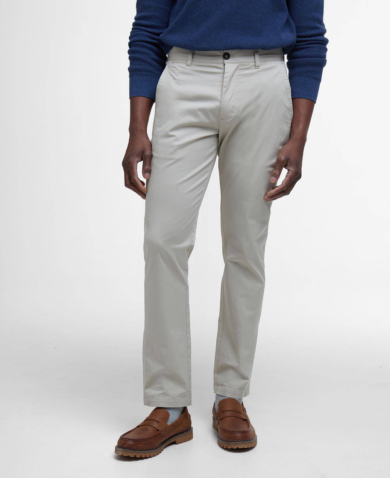 Lightweight Stretch Tailored Chinos Mist image number 1