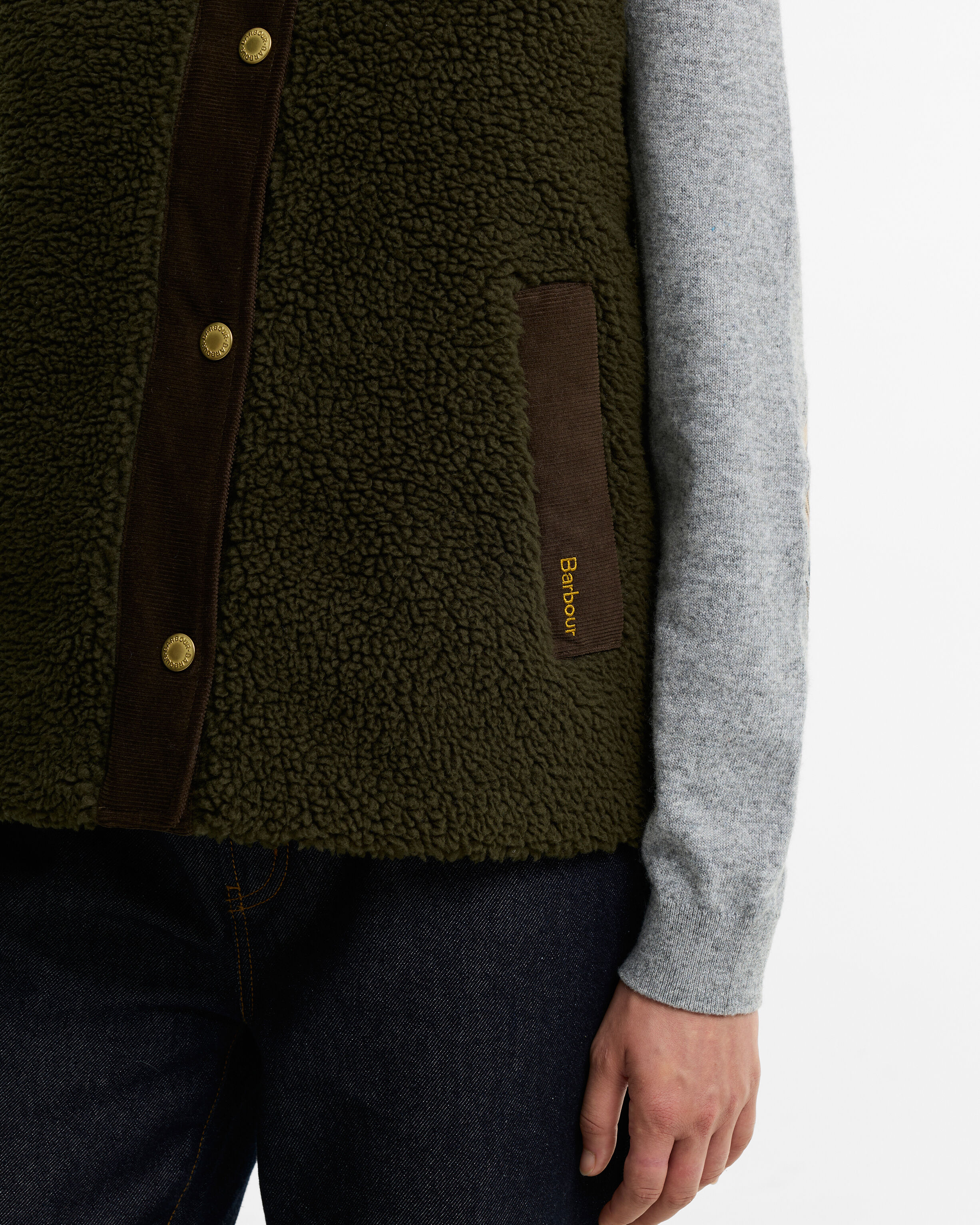Dulsie Teddy Liner Olive-Ancient
