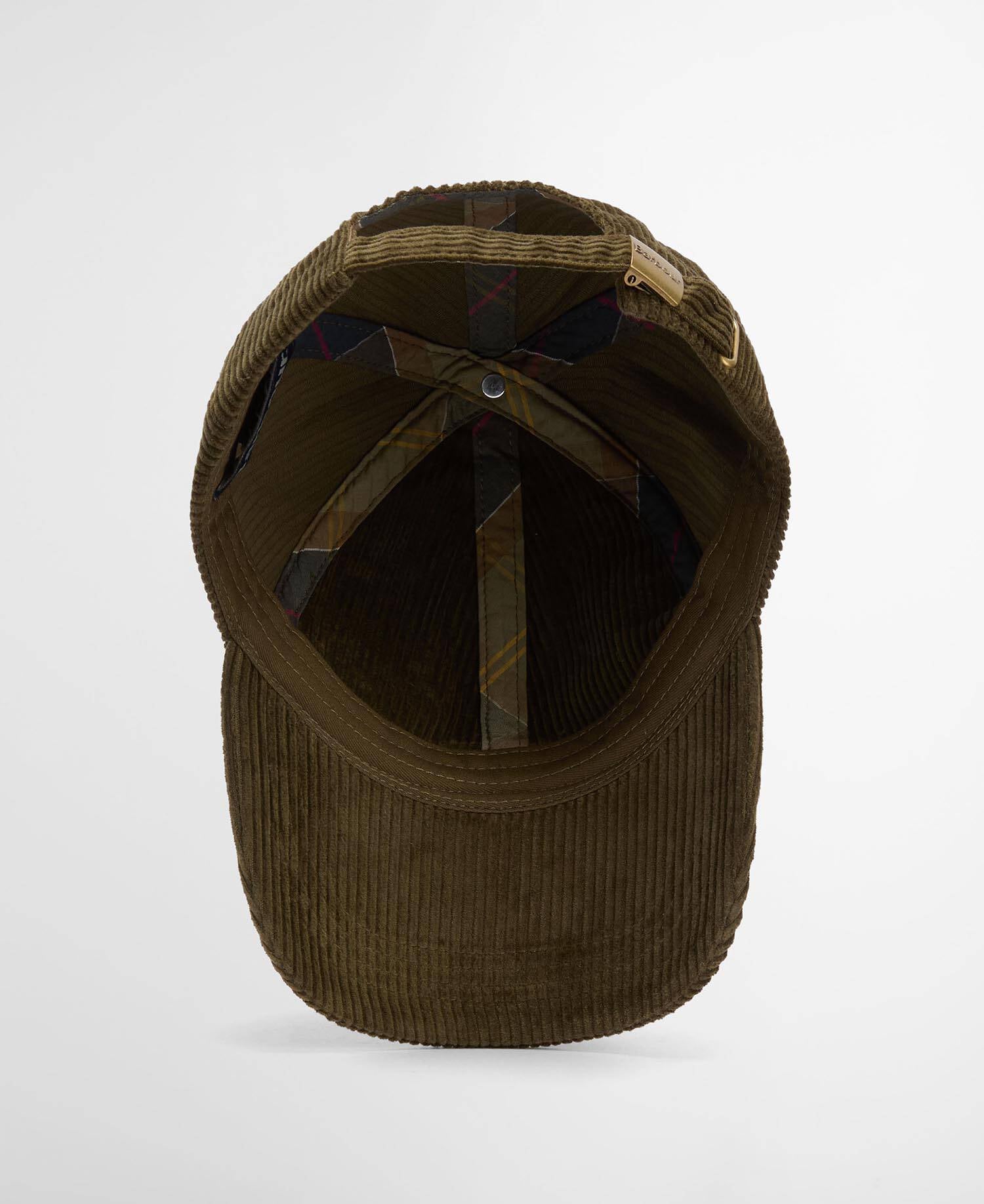 Preston Cord Cap Olive image number 7
