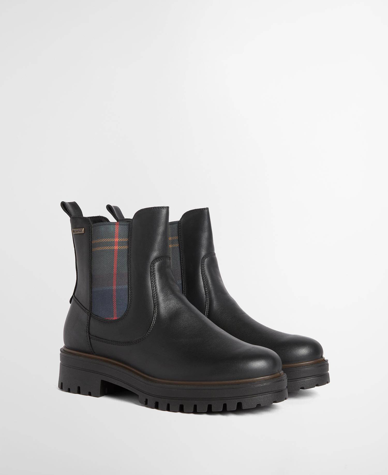Amberley Waterproof Leather  Chelsea Boots Black Leather image number 1