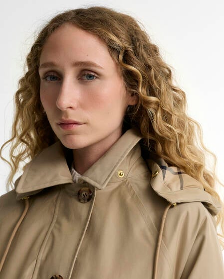 Harleigh Waterproof Jacket Lt Trench/Birchwood Dress