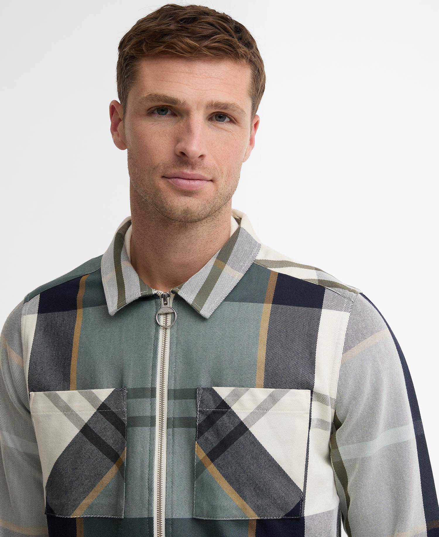 Etterick Overshirt Meadow Brook Tartan image number 4