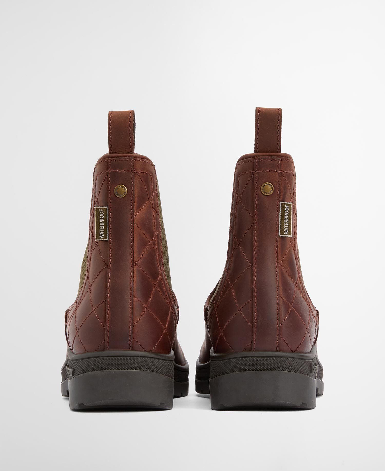 Amble Chelsea Boots Mahogony/Choc Nubuck