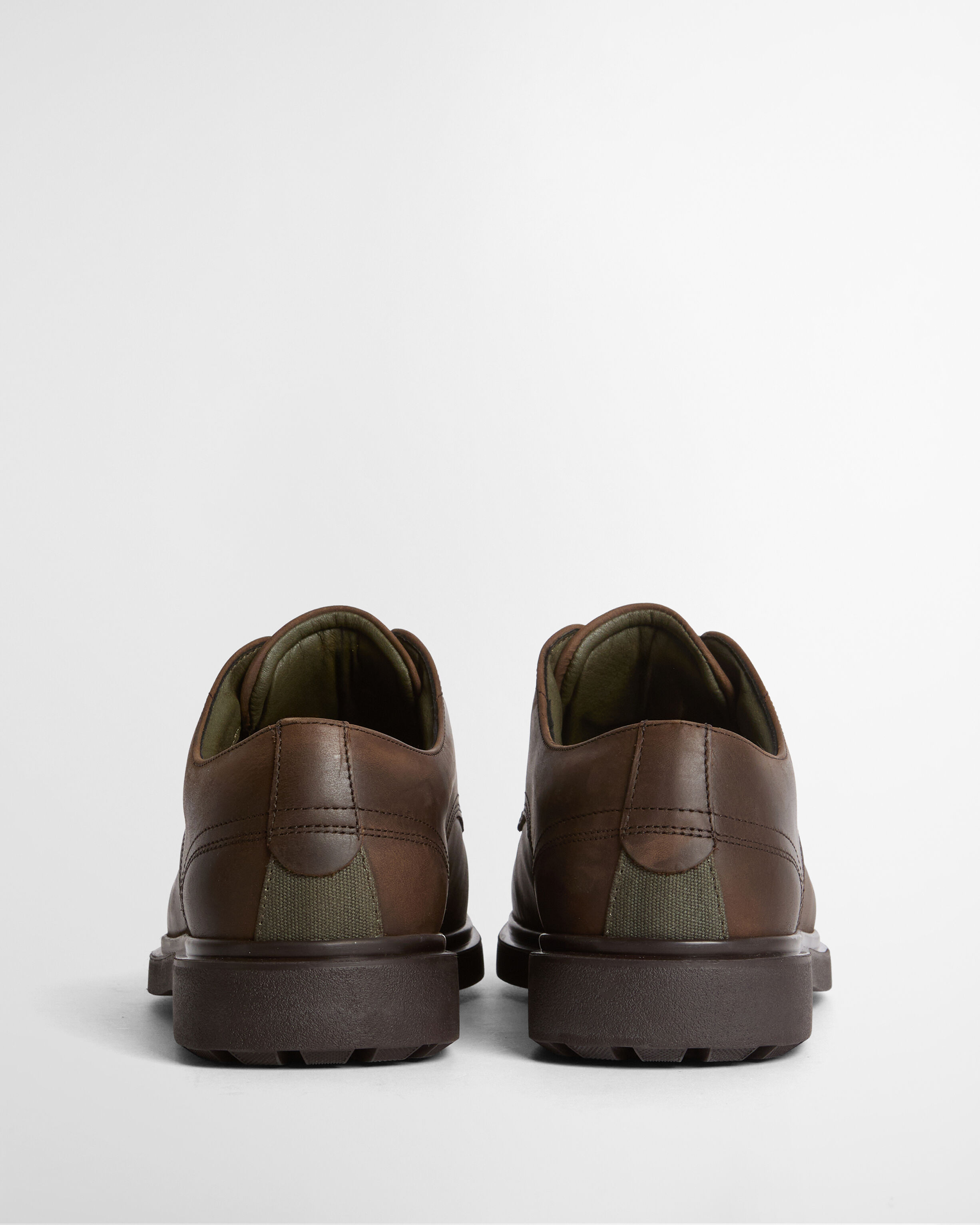 Carthy Derby Shoes Dark Brown