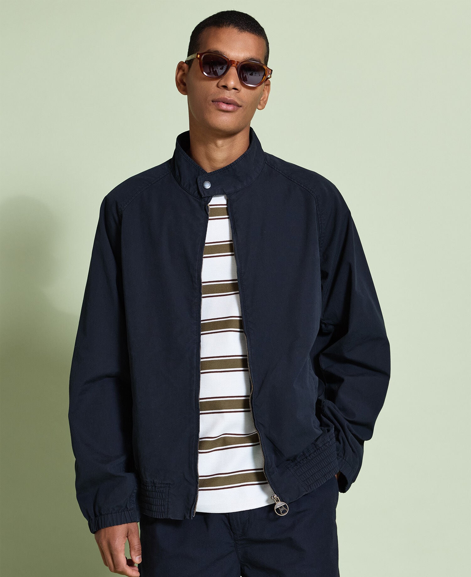 Jacke Royston Cotton Harrington Dark Navy
