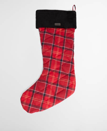 Weihnachtsstrumpf Cardinal Tartan