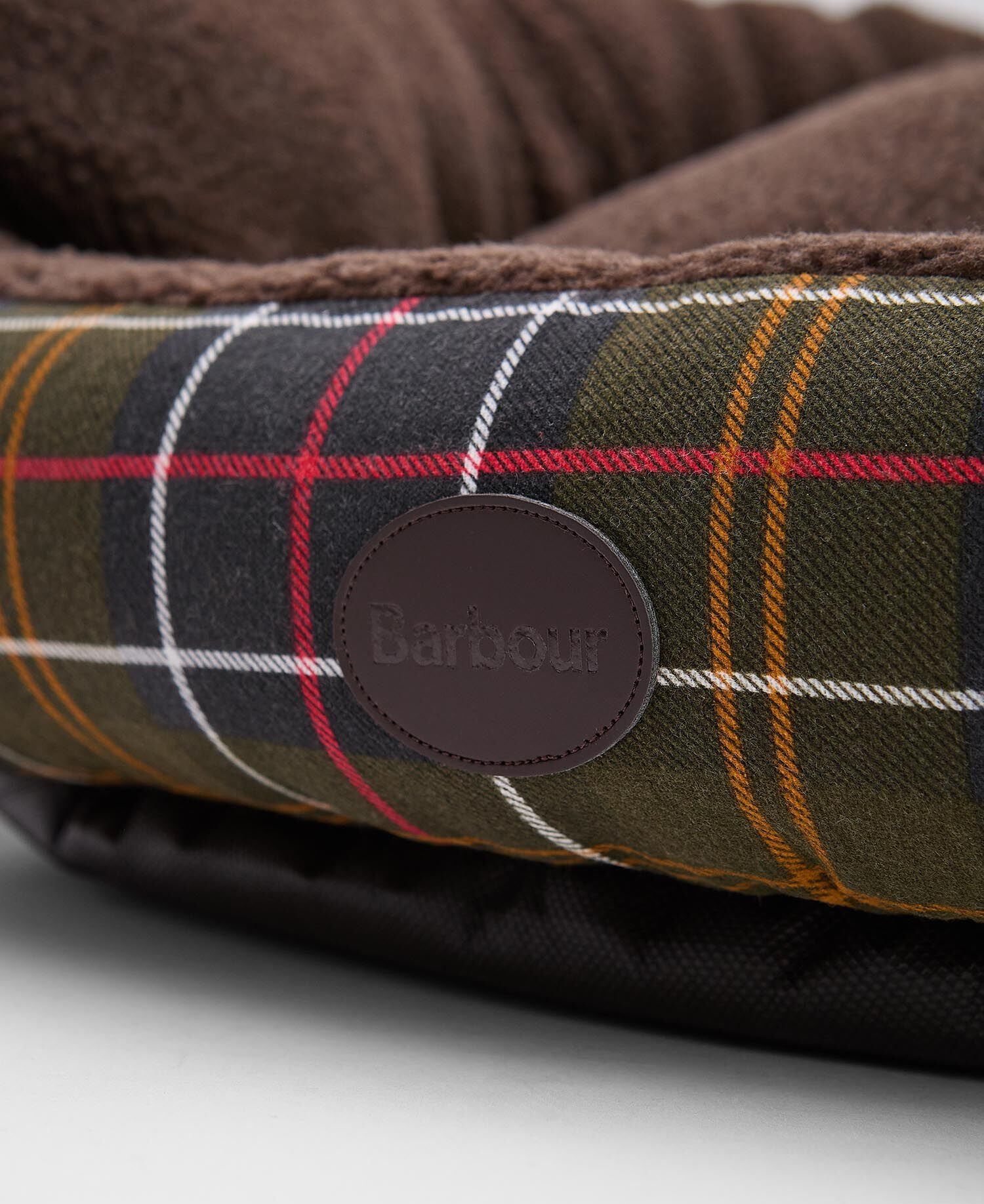 Snuggle Dog Bed 30" Classic Tartan