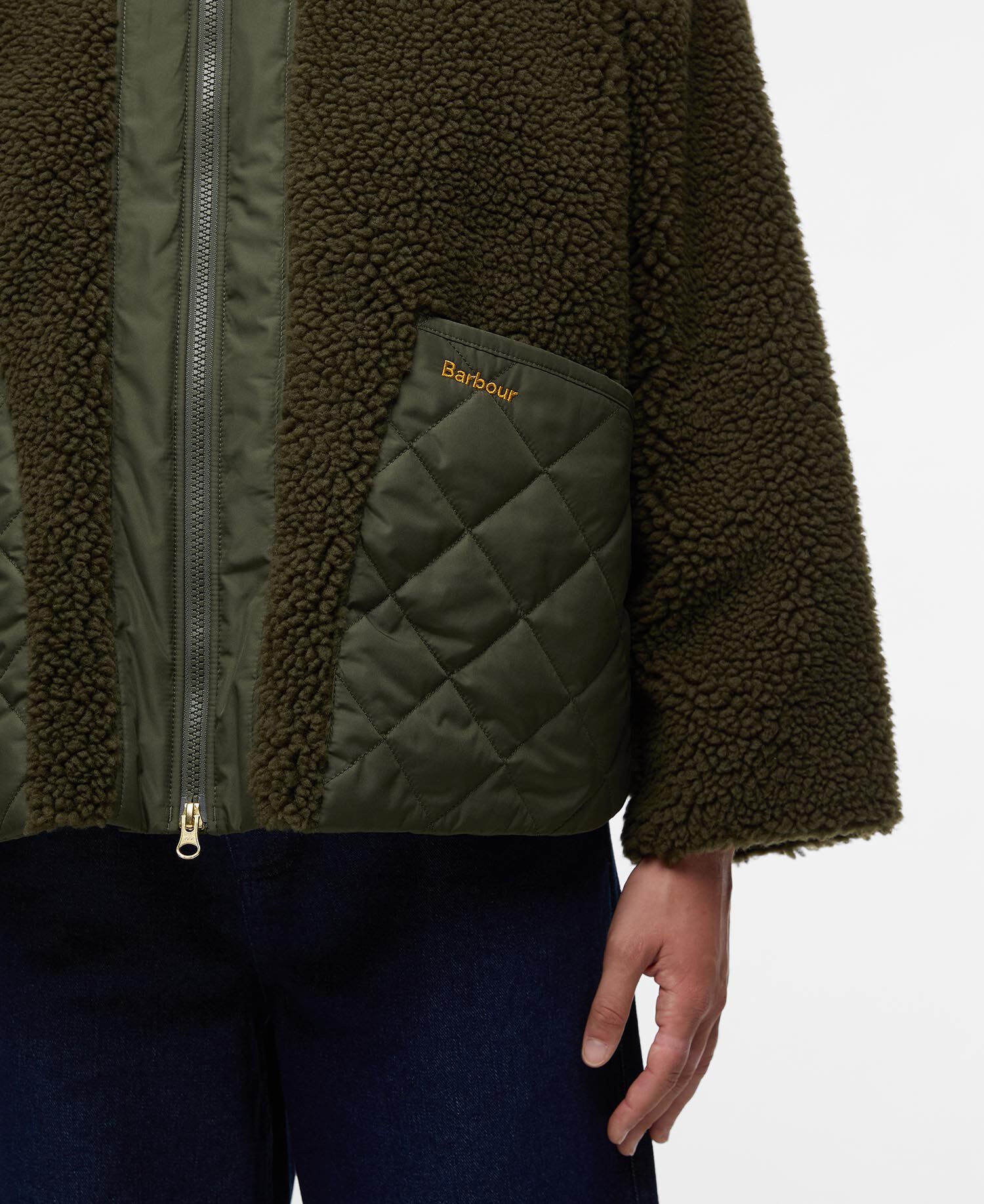 Brawby Fleece Olive