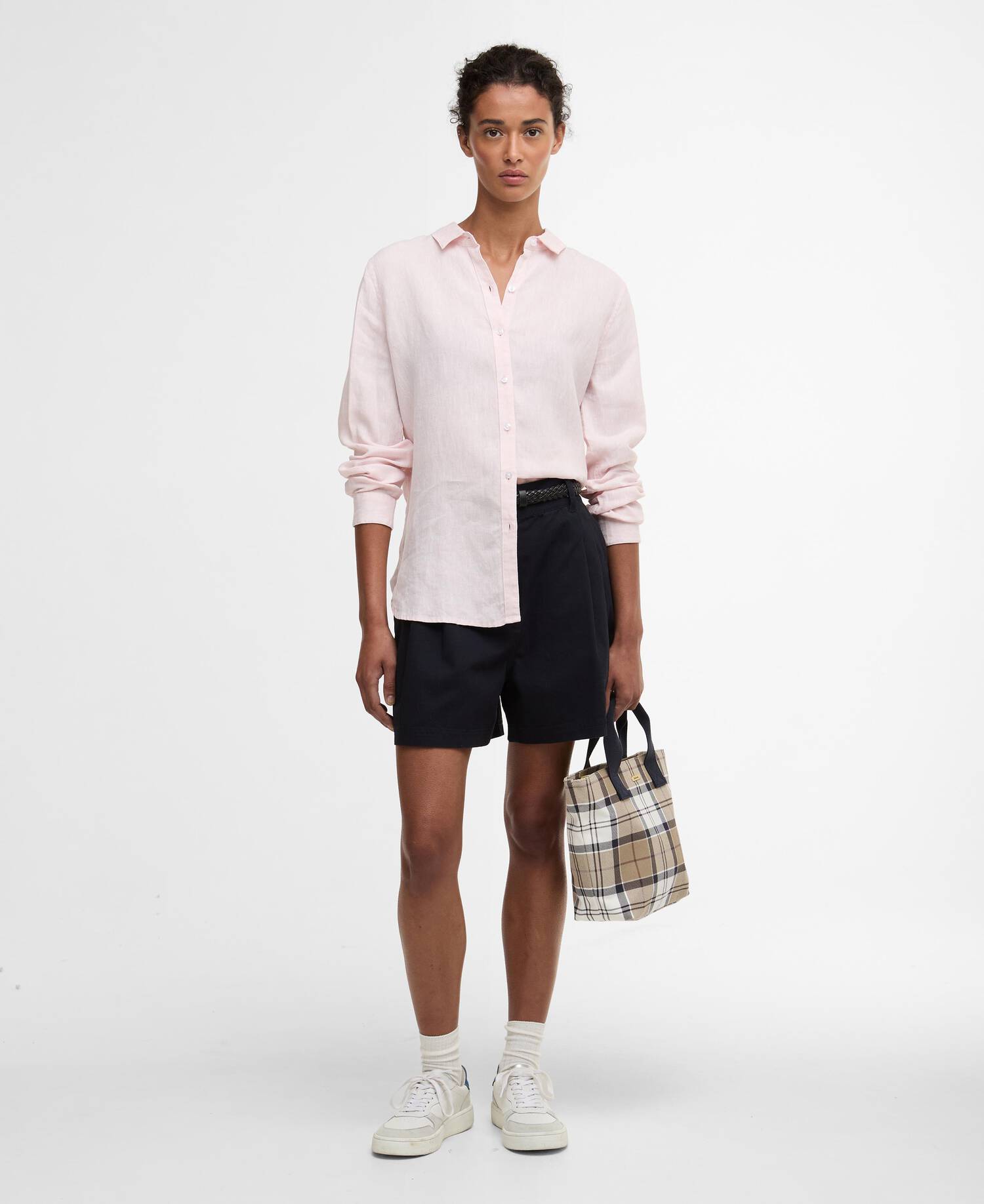 Camicia a maniche lunghe Marine dalla vestibilit&agrave; comoda Pink image number 1
