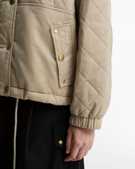 Ada Quilted Jacket Mist/Dress