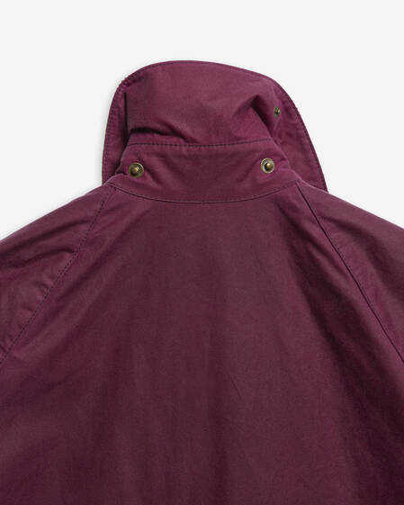 Women's Bedale Waxed Jacket Wine/Classic