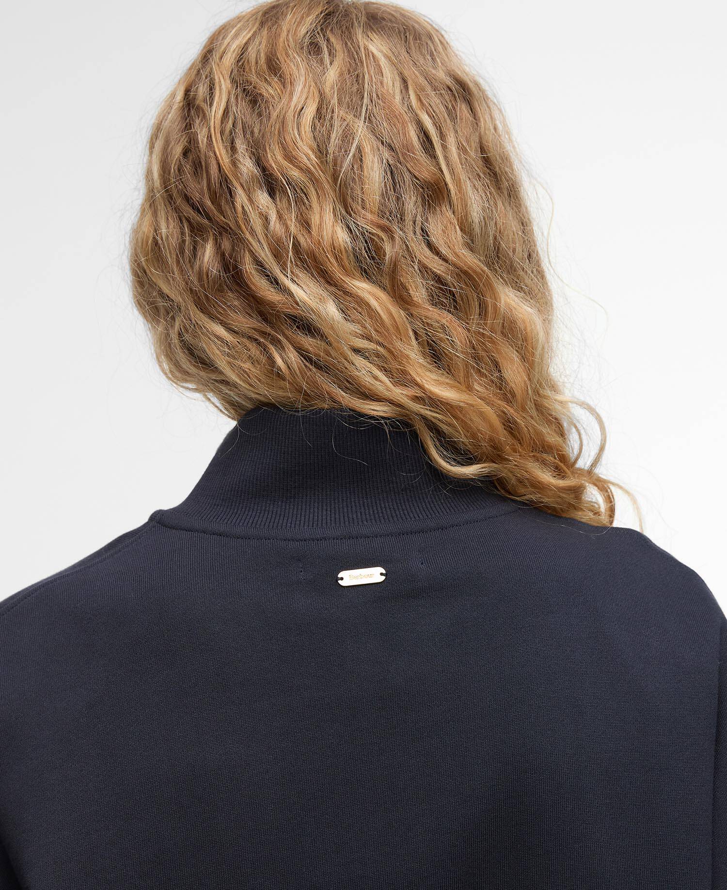 Sara Quarter-Zip Sweatshirt Dark Navy image number 4