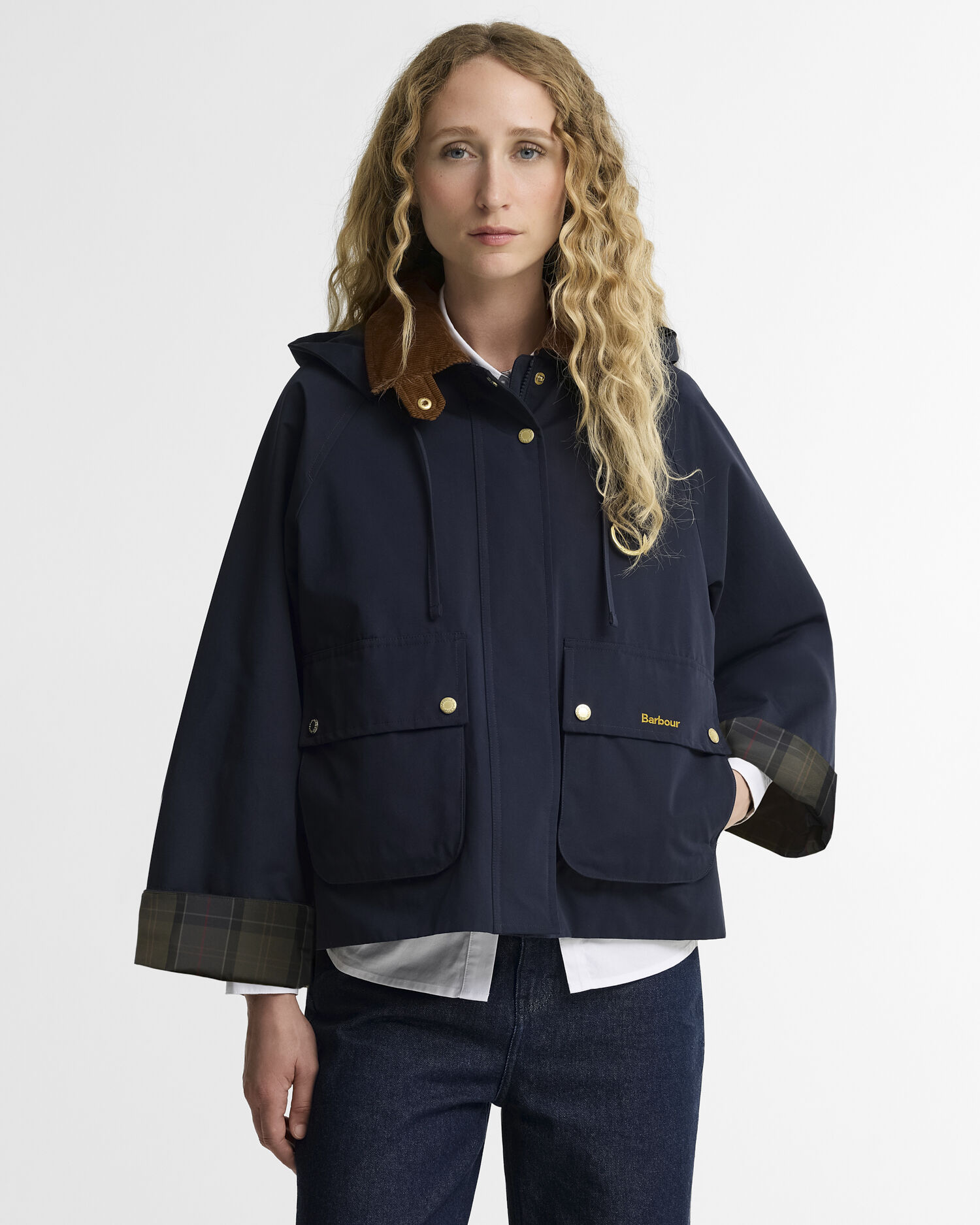 Terrington Showerproof Jacket Dk Navy/Shadow Classic