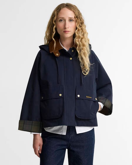 Terrington Showerproof Jacket Dk Navy/Shadow Classic