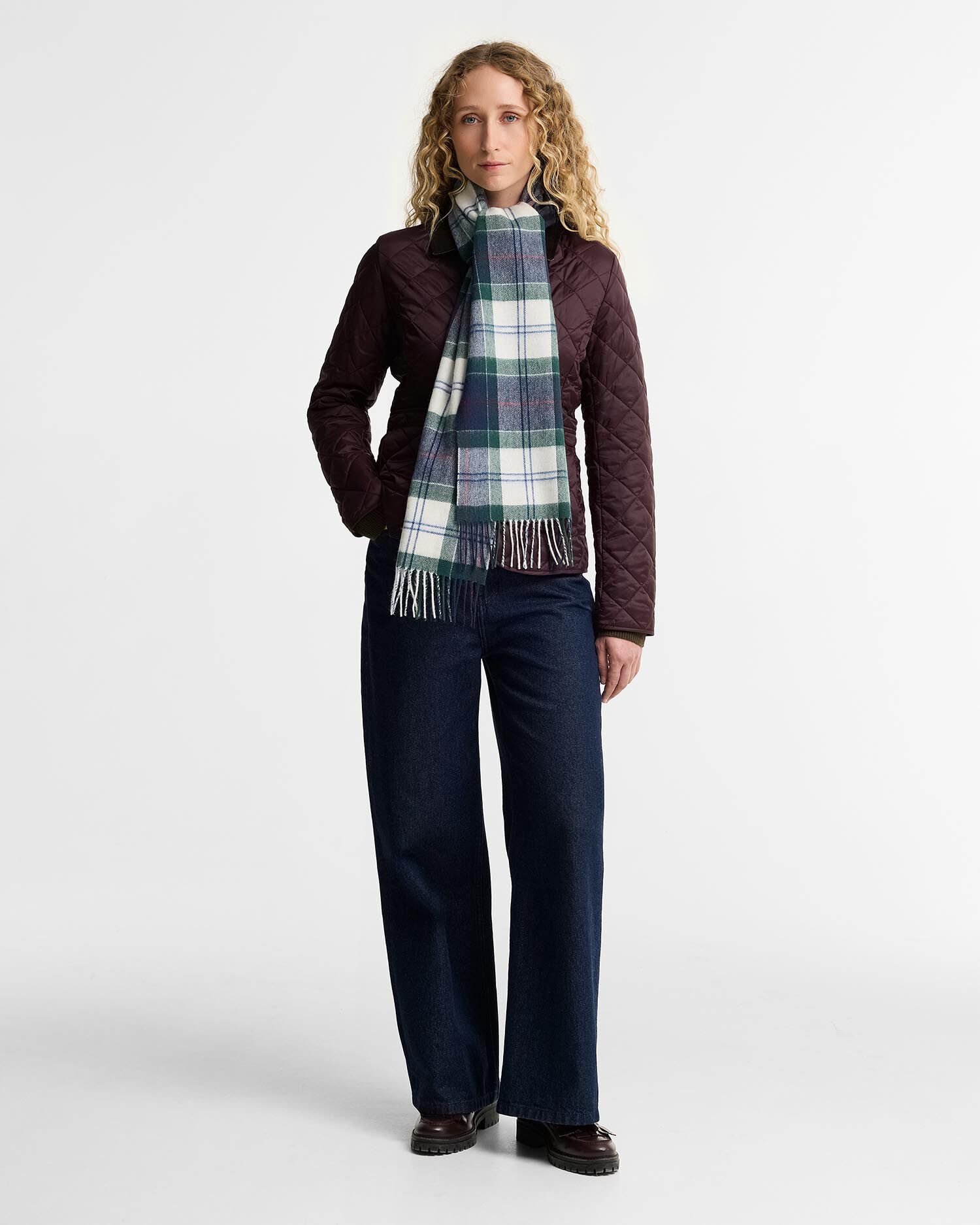 Tartan Scarf Lt Evergreen Tartan