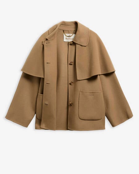 Aggy Wool Coat Warm Trench