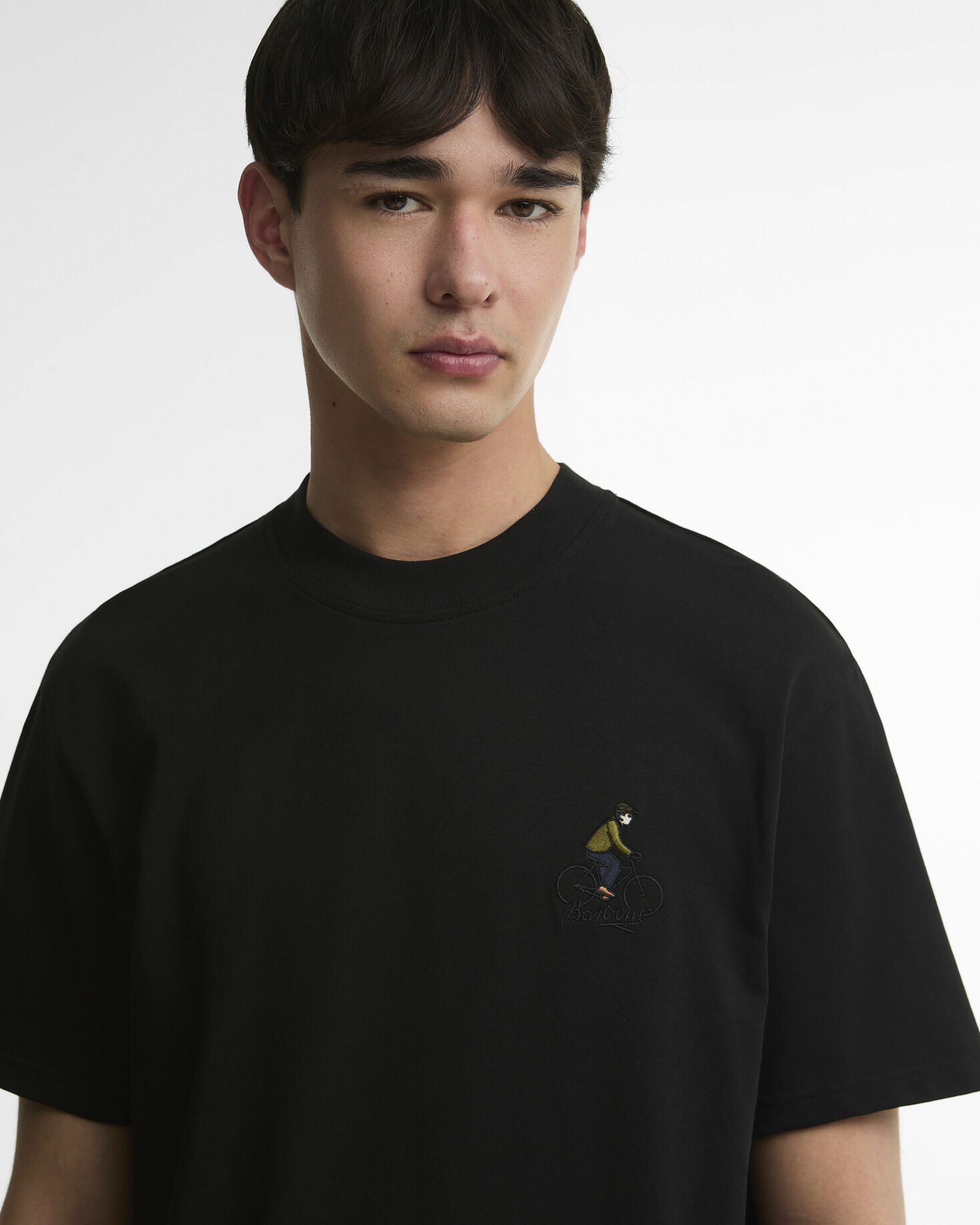 T-shirt oversize Trussford Bicycle Black
