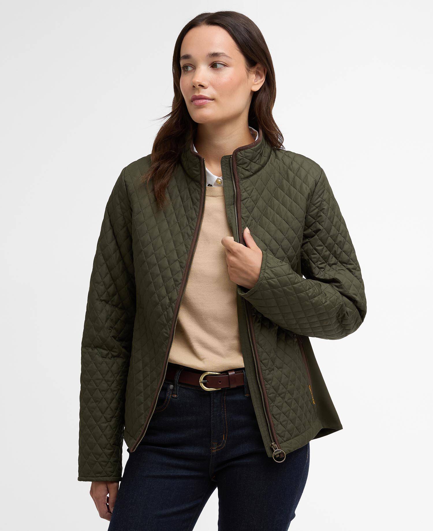Basswood Quilted Jacket Olive image number 0