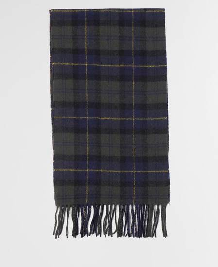 Schal Tartan Lammwolle 