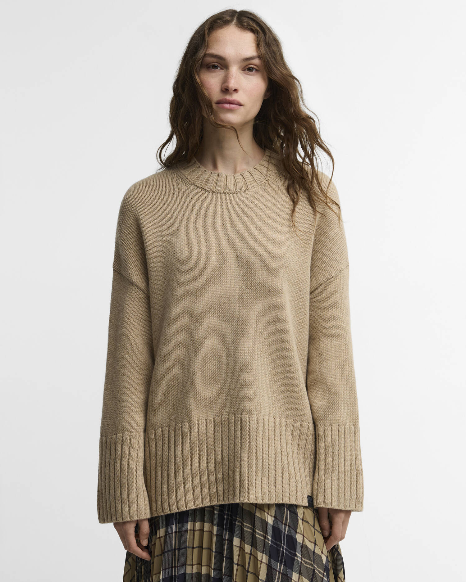 Gaia Crew Neck Jumper Warm Trench image number 0