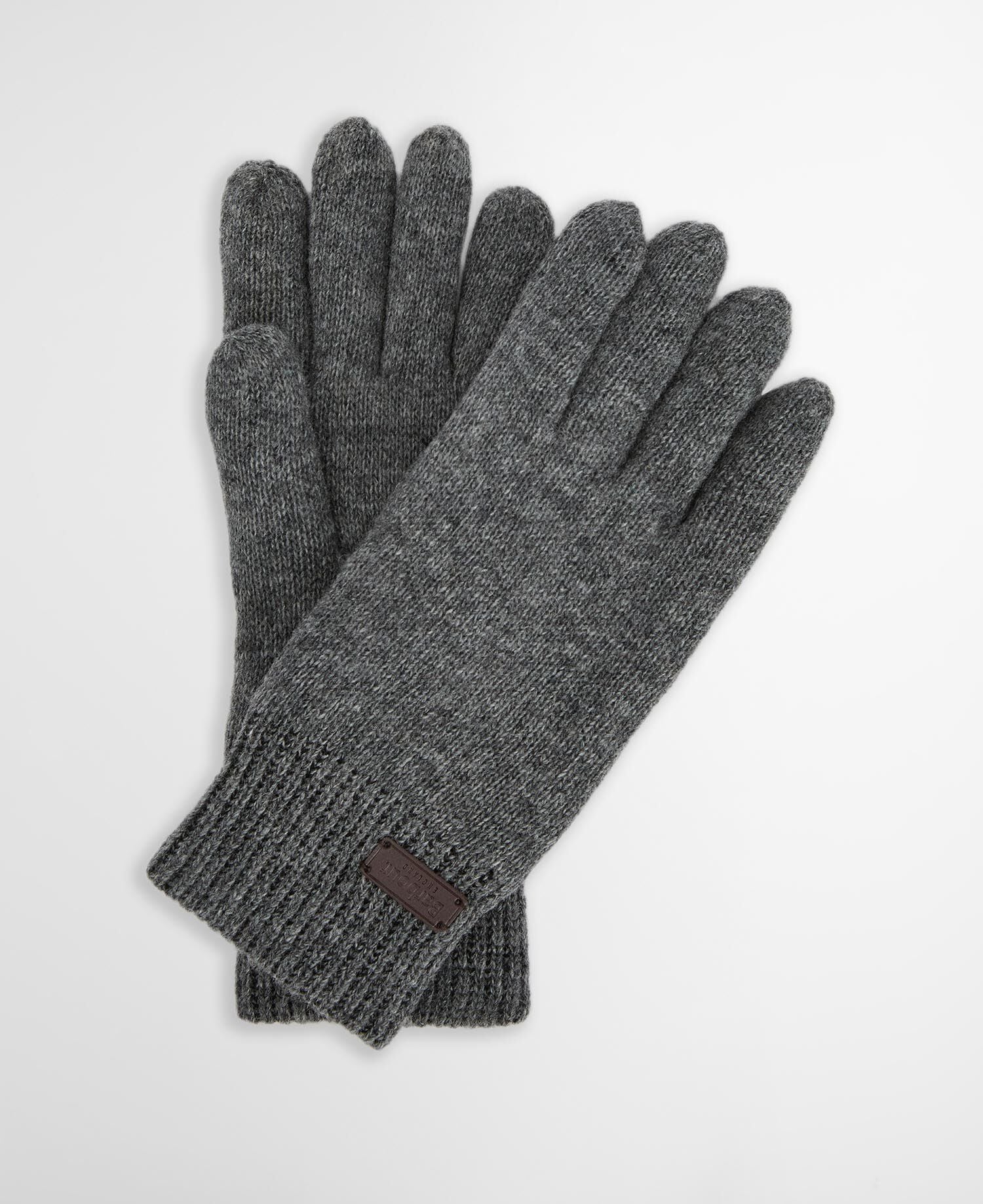 Carlton Knitted Gloves Classic Grey