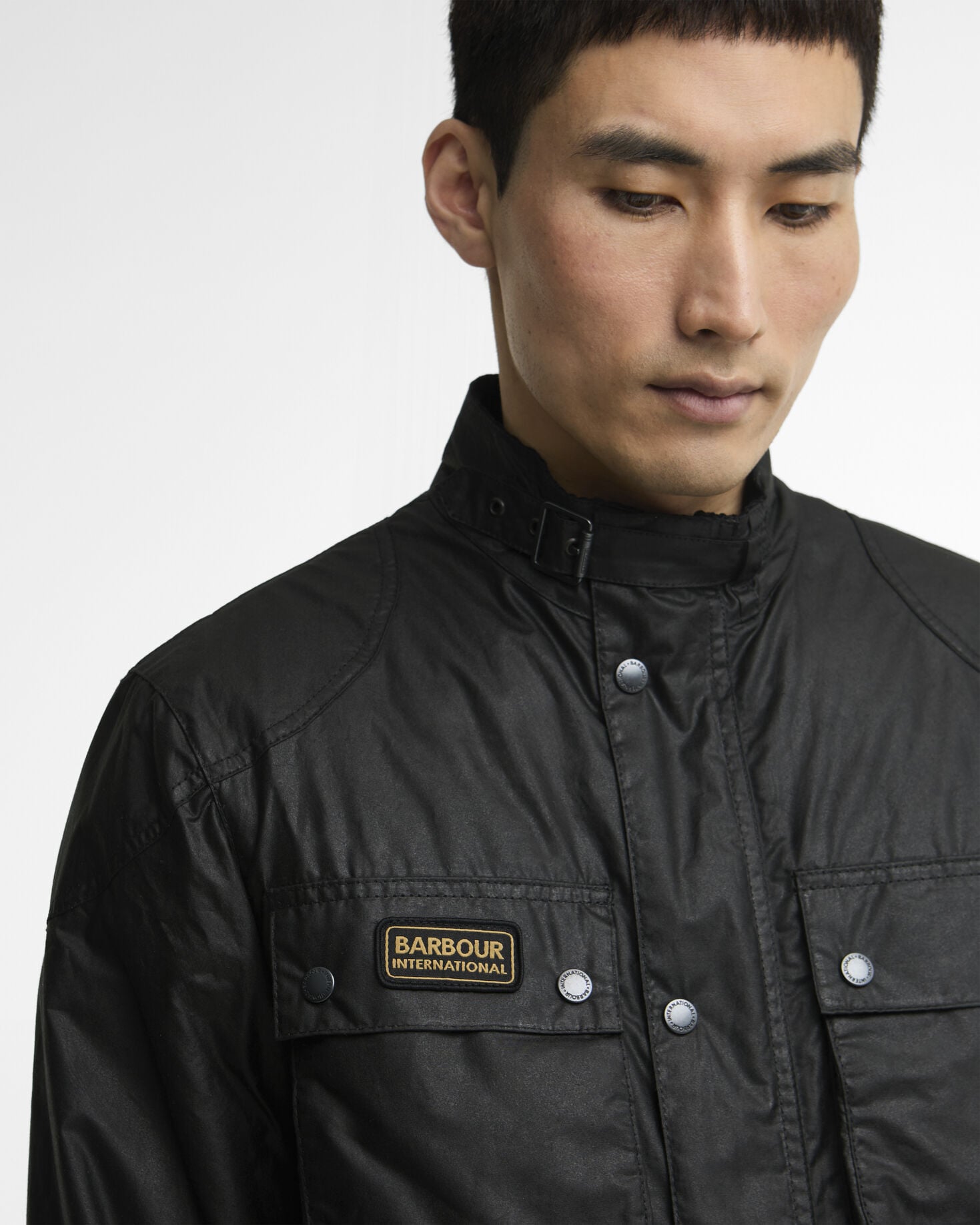 Wachsjacke Winter Merton Black