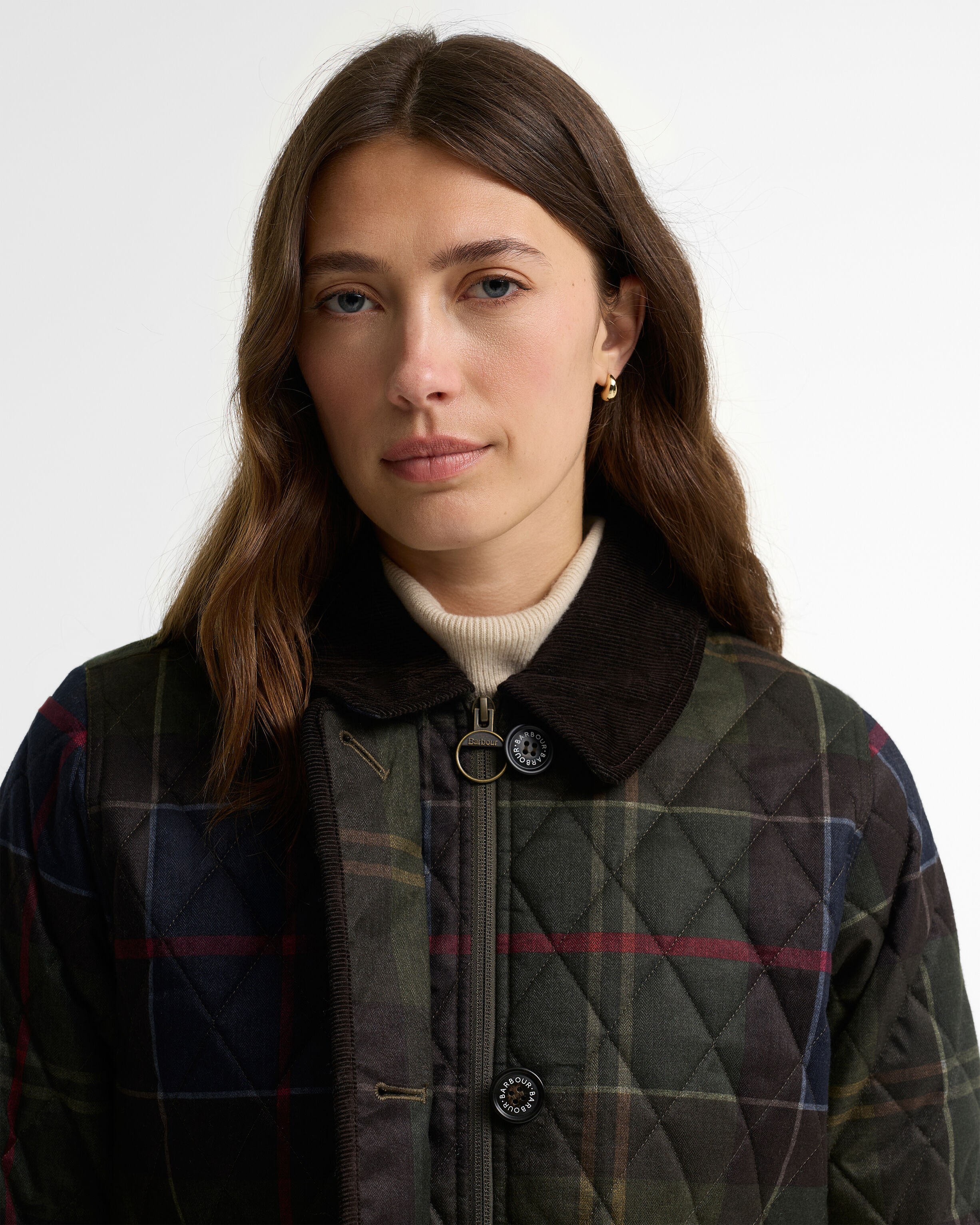 Steppjacke Loudon Tartan