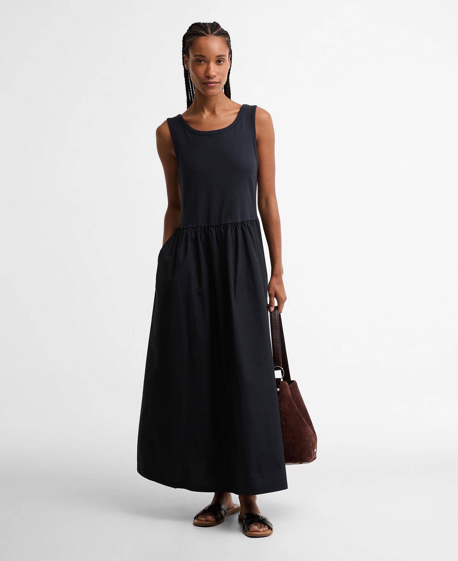 Rosalie Maxi Dress Dark Navy image number 0