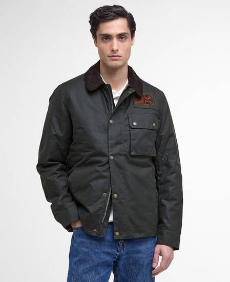Workers Waxed Jacket Sage