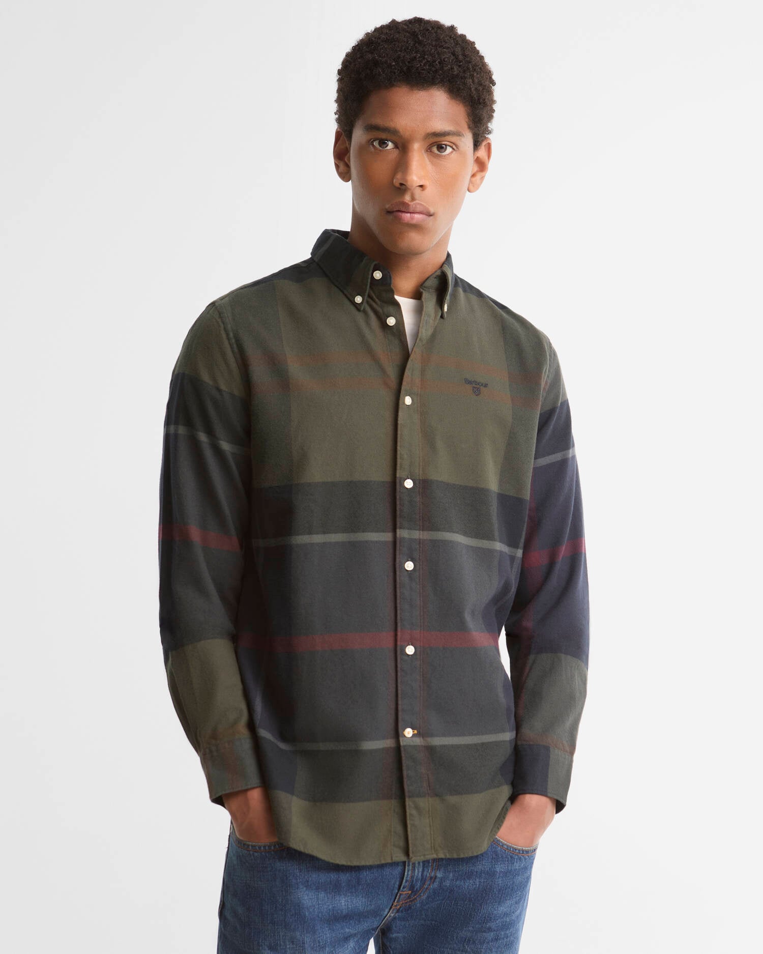 Camicia Iceloch taglio sartoriale Shadow Classic Tartan image number 0