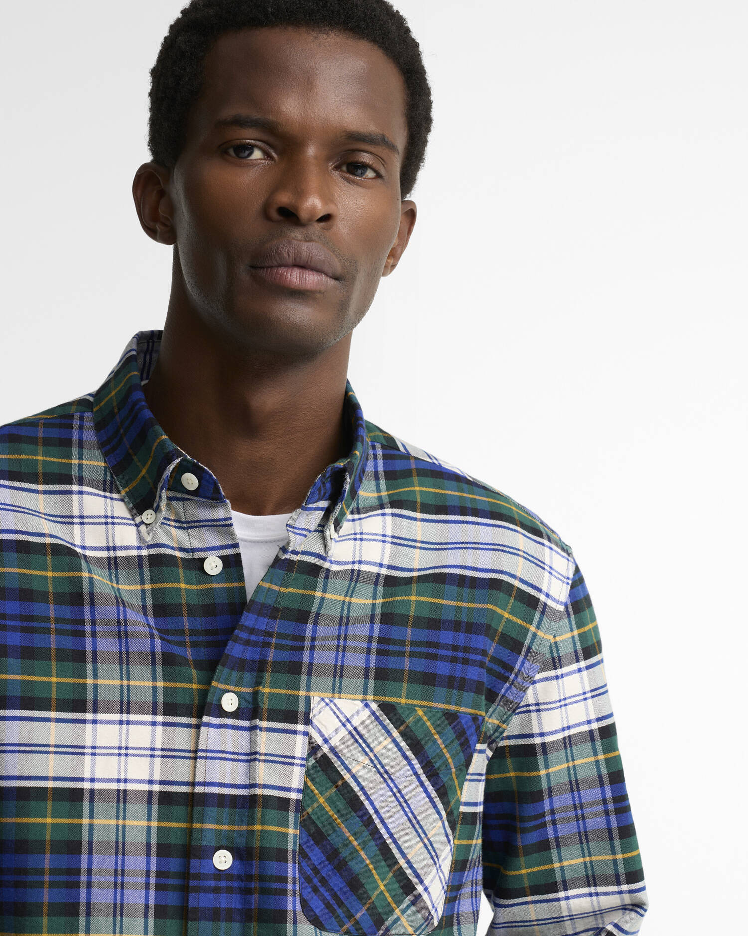 Findhorn Authentic-Fit Long-Sleeved Shirt Seaweed image number 3