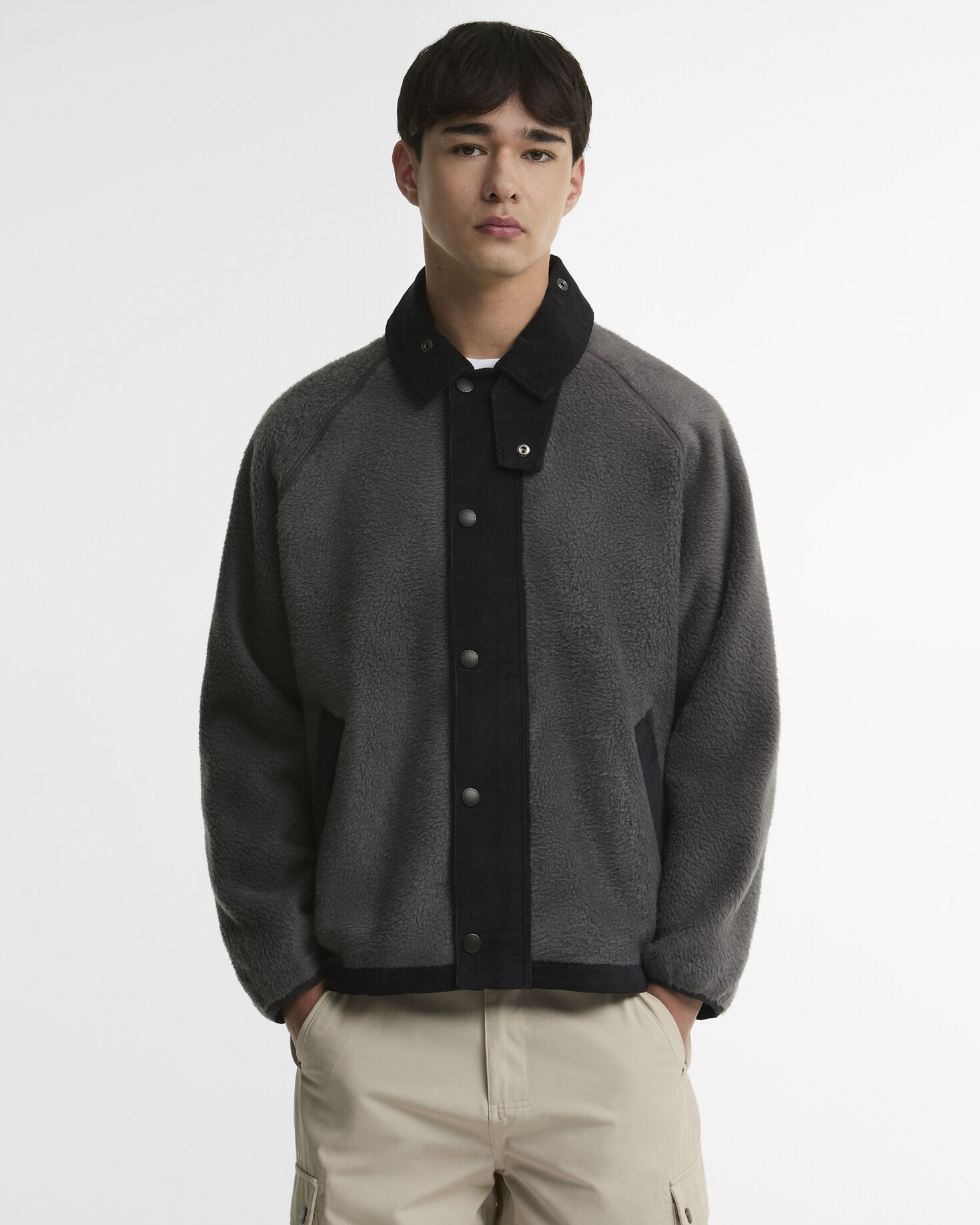 Transport Fleece Jacket Asphalt