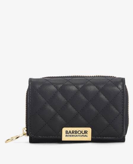 Aurora Tri-Fold Purse Classic Black
