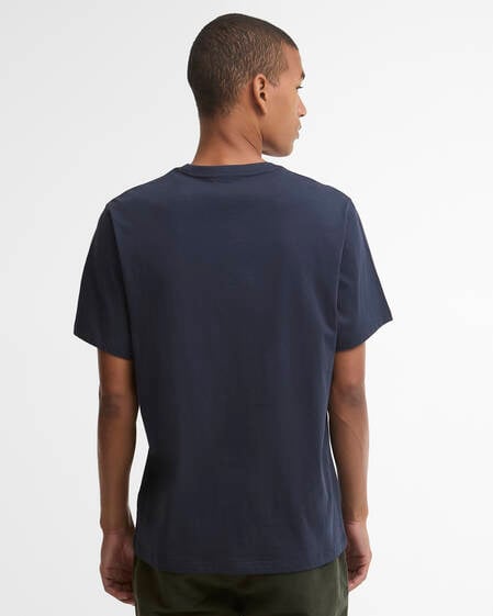Tartan Tailored Crest T-Shirt Navy