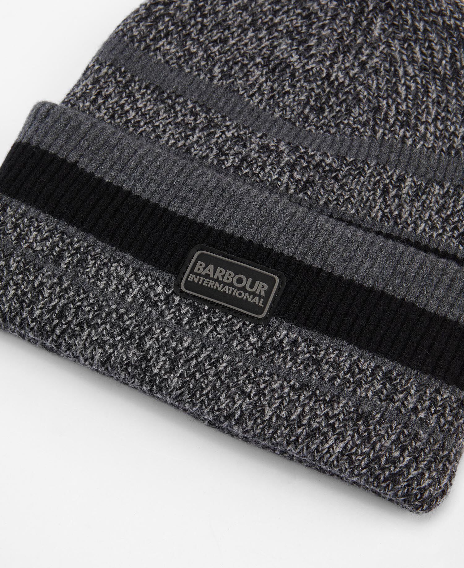 Boston Beanie & Scarf Gift Set Black/Grey
