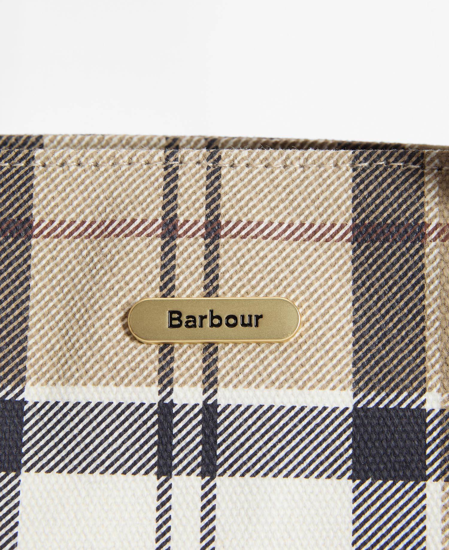 Borsa tote Maisy in tartan Rosewood Tartan image number 4