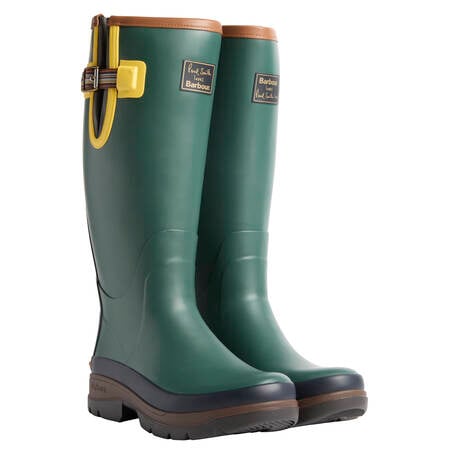 Paul Smith Loves Barbour Men's Wellingtons Bottle Green