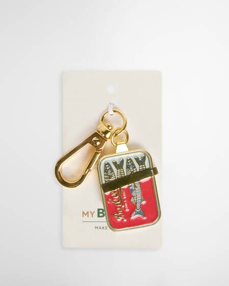 Sardine Tin Keychain Sardine Tin