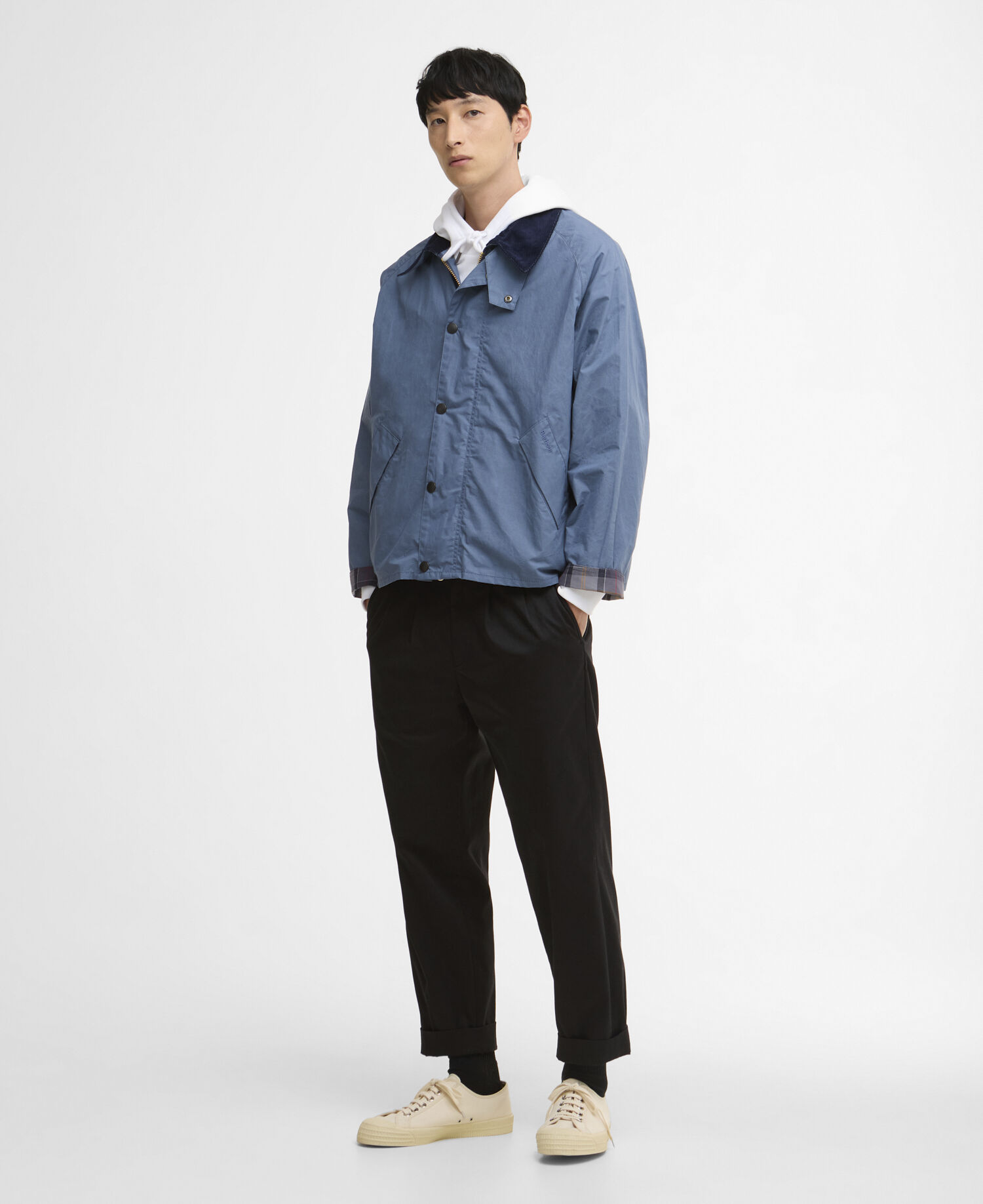 Transport Casual Jacket Washed Blue