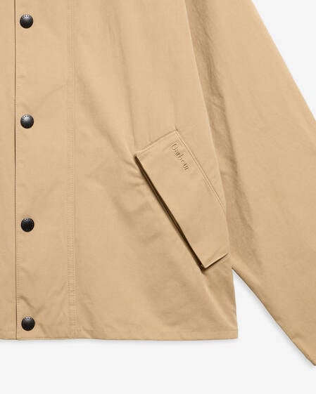 Transporter Oversized Casual Jacket Stone