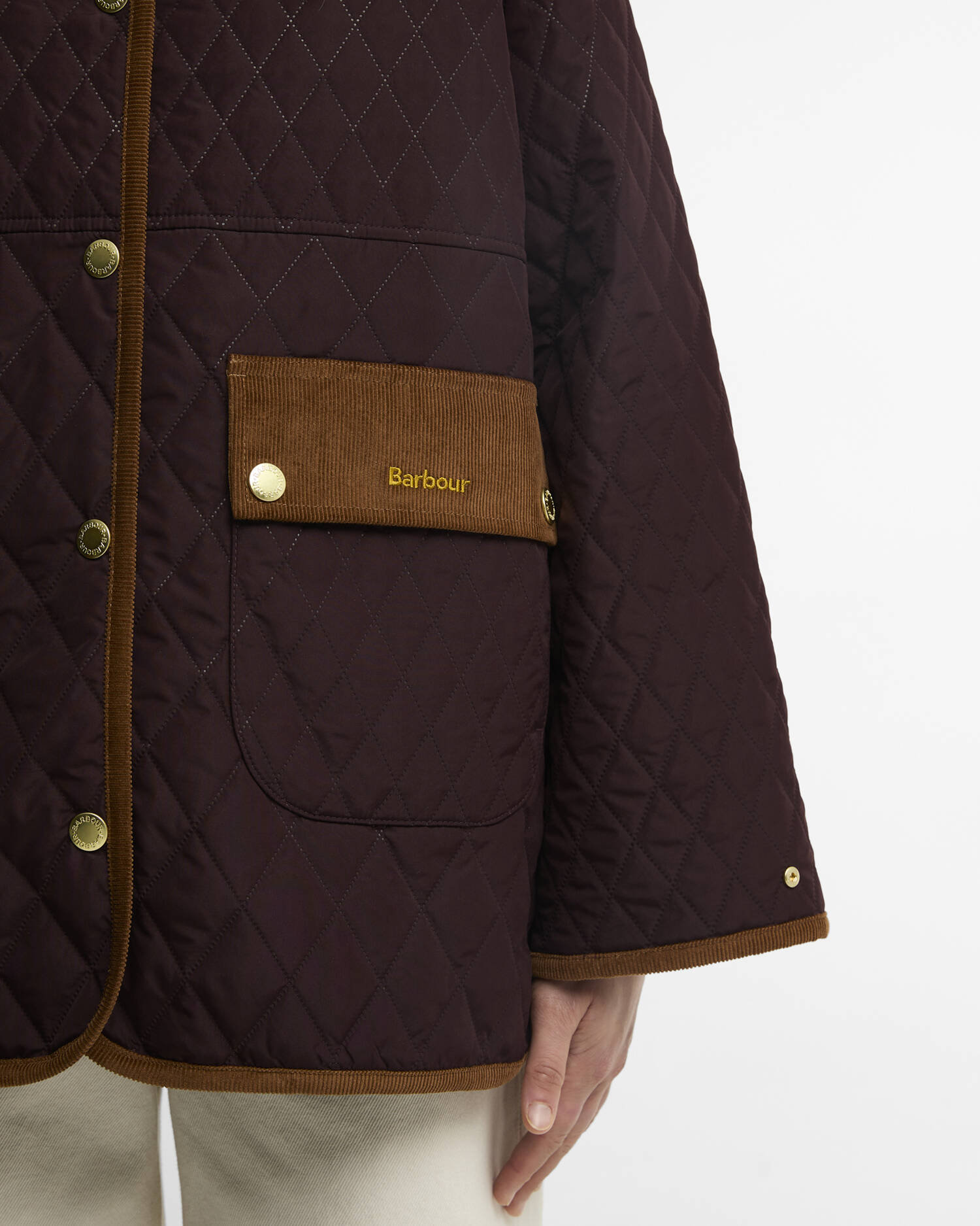 Whickham Quilted Jacket Fig/Muted image number 2