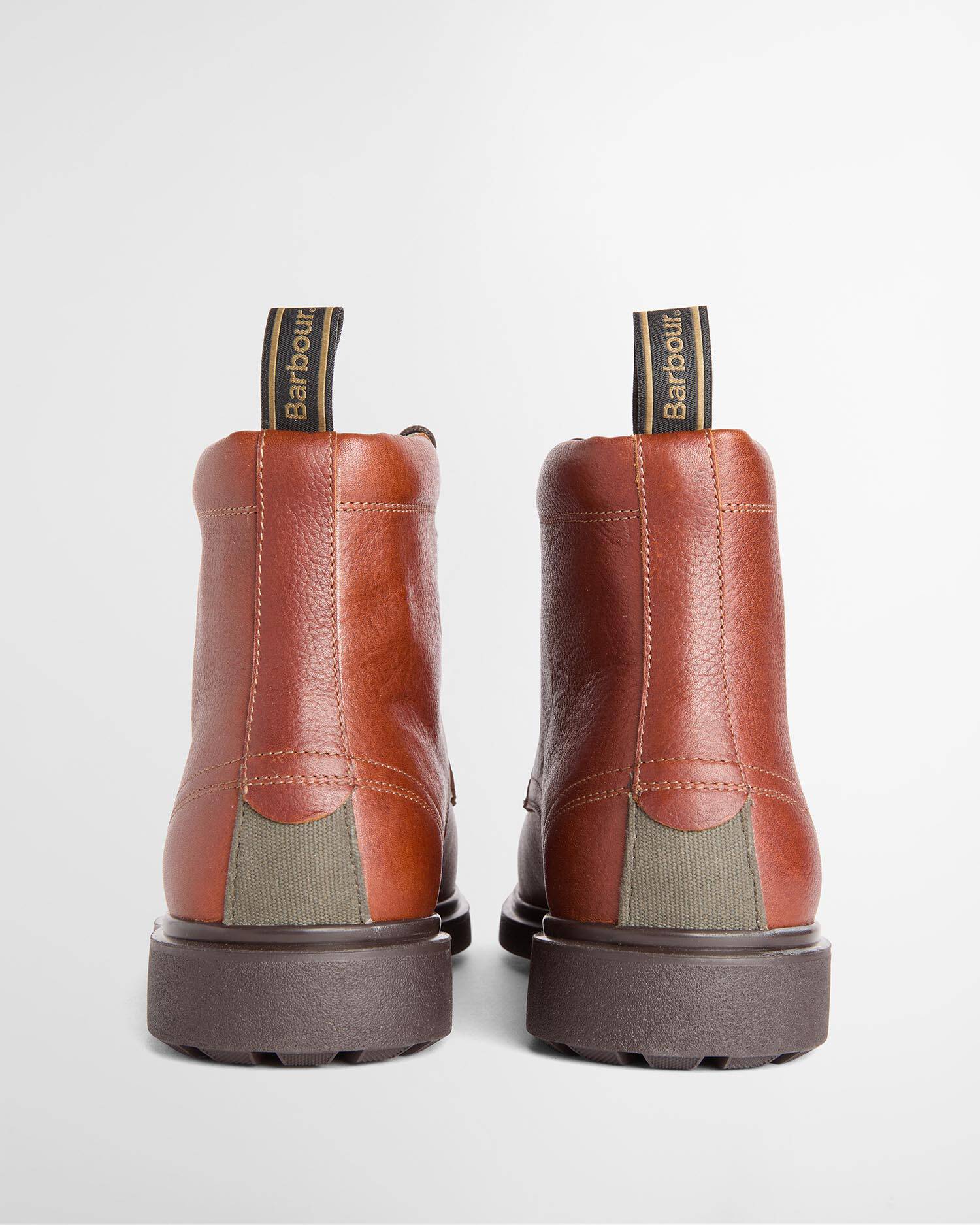 Barbour Derby Boots Bellister Chestnut Brown image number 1