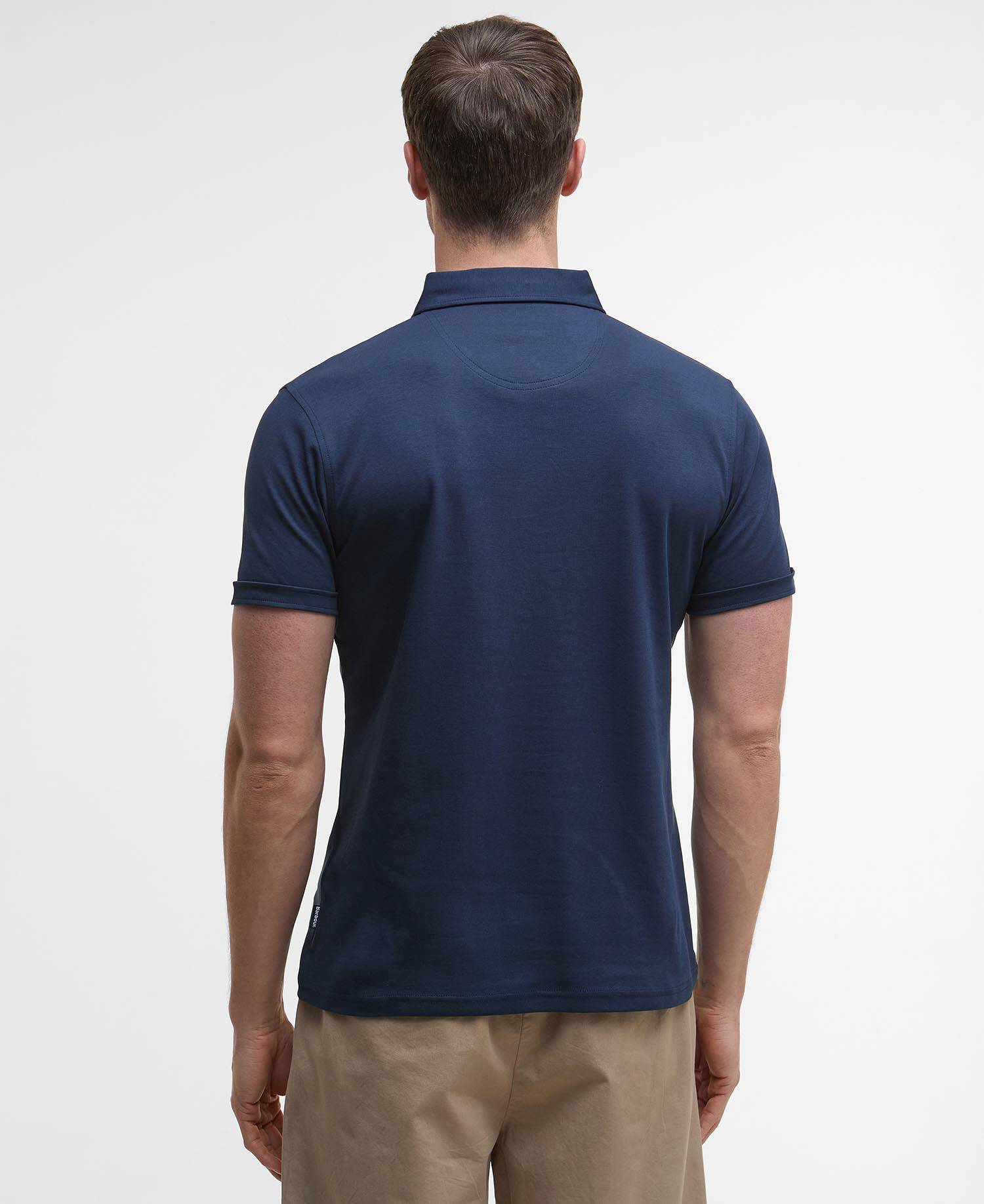 Corpatch Tailored Short-Sleeved Polo Shirt Navy image number 2