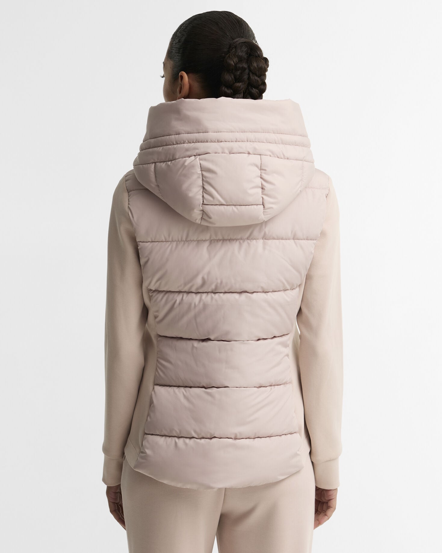 Conway Quilted Sweatshirt Nutmeg