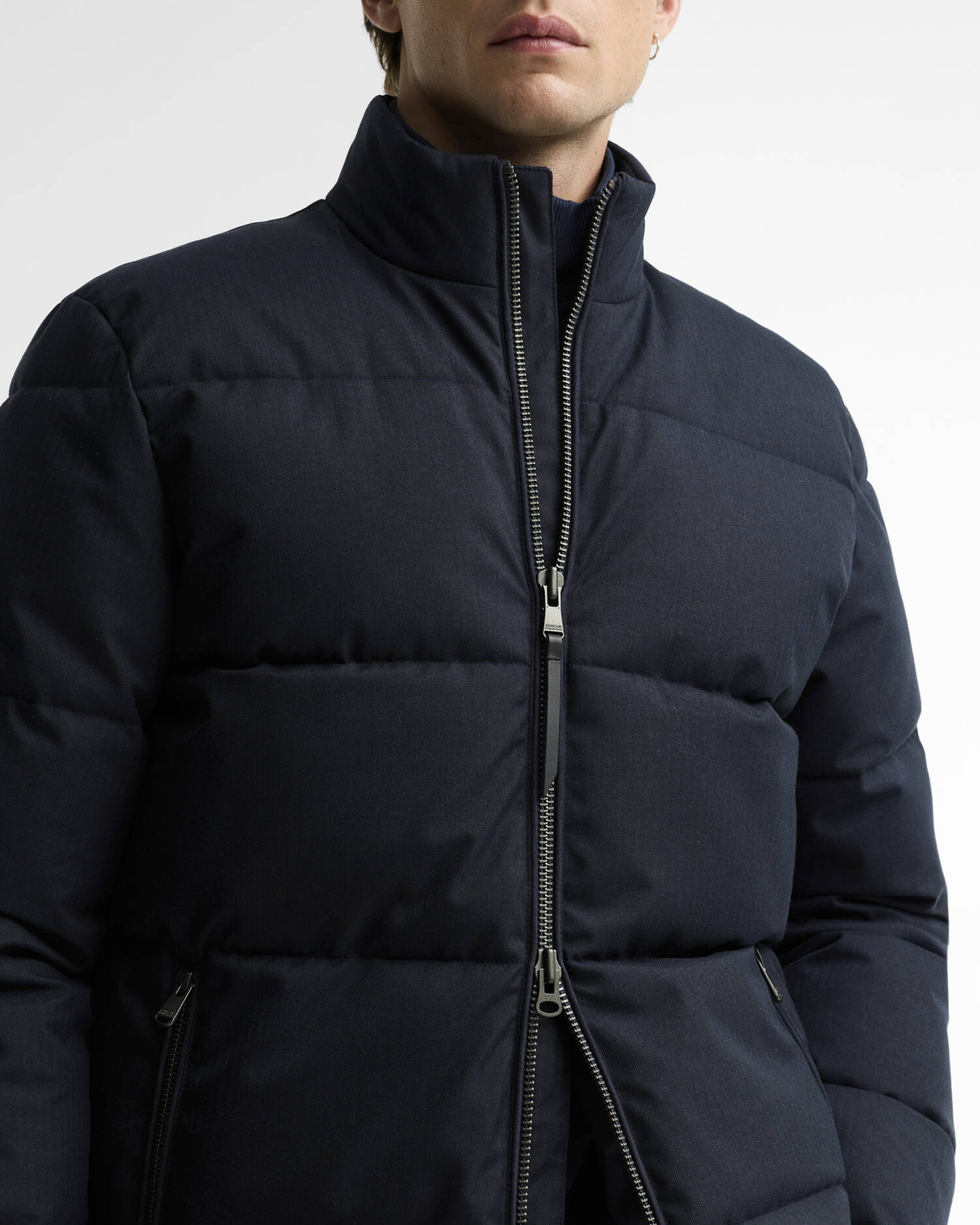 Tour Puffer Jacket Dark Navy image number 4