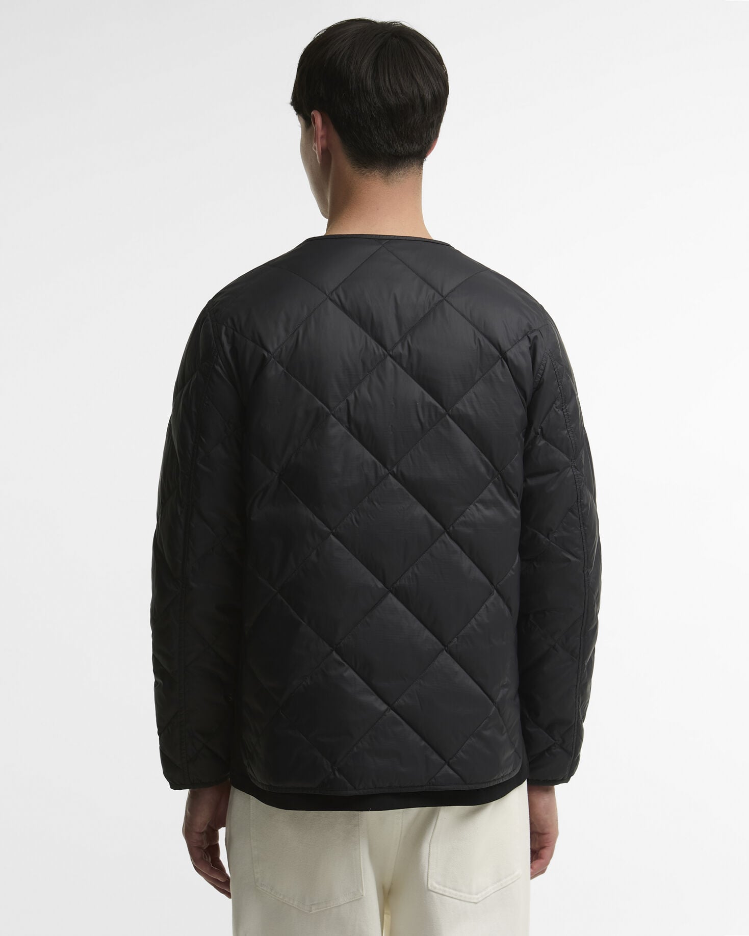 Lightweight Down Reversible Puffer Liner Black