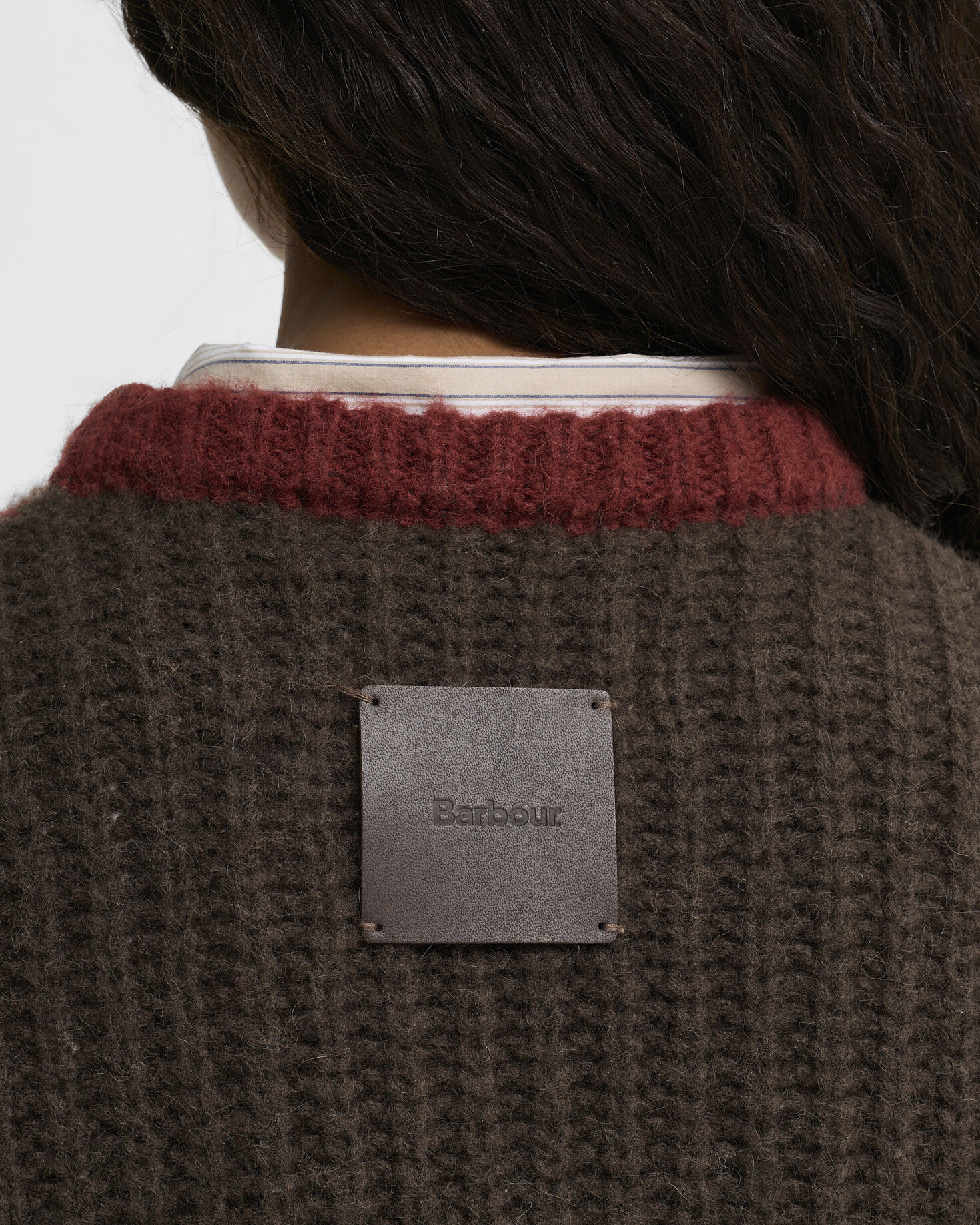 Ashfort Patchwork Crew Neck Jumper Multi